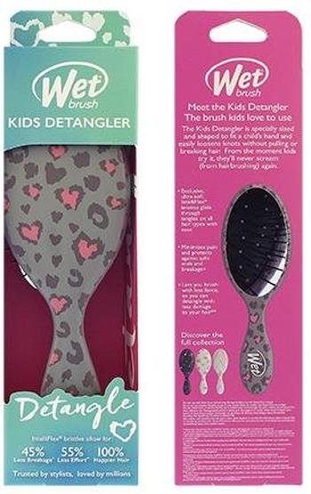 Hajkefe WET BRUSH Kids Detangler Leopard