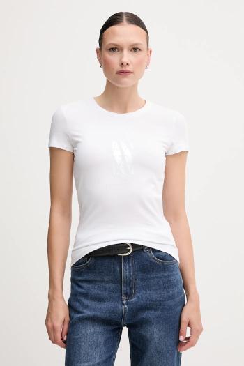 Tričko Armani Exchange dámske, biela farba, XW000511 AF11929