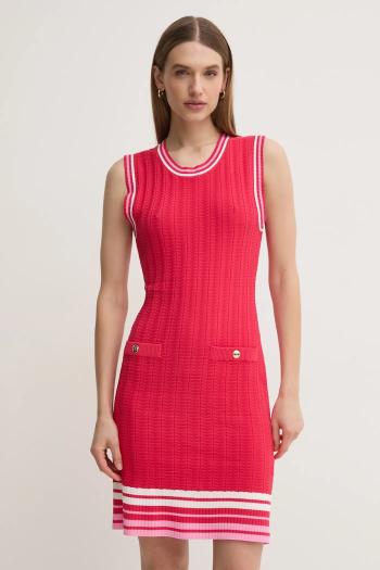 Šaty Liu Jo červená farba, mini, priliehavá, TA5088 MS36L