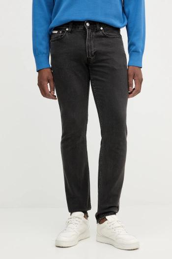 Rifle Calvin Klein Jeans čierna farba, LV04RB738G