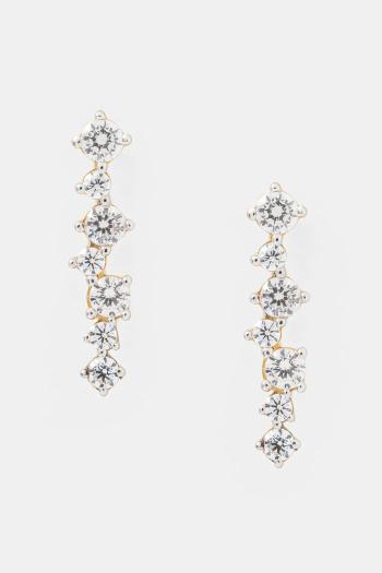 Strieborné náušnice Guess JSBE04 490JW