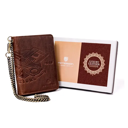 Pánska kožená peňaženka Peterson