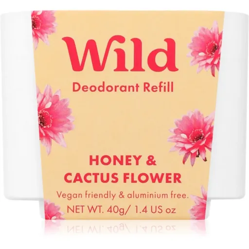 Wild Honey & Cactus Flower tuhý dezodorant náhradná náplň 40 g