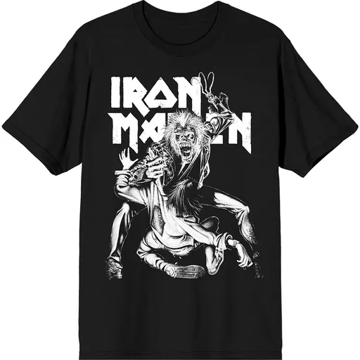 Iron Maiden tričko No Prayer Claw Crop Čierna S