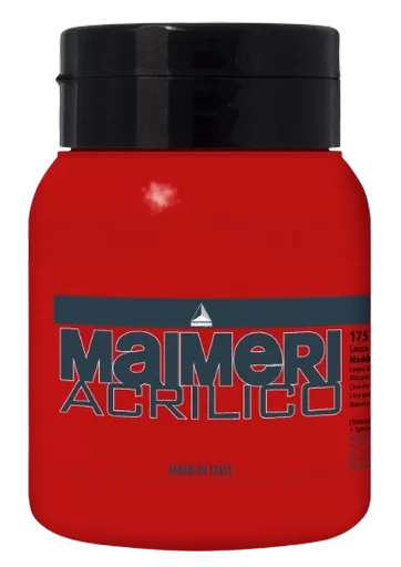 MAIMERI ACRILICO - Akrylové farby 175 - madder alizarin light, 0,5 L