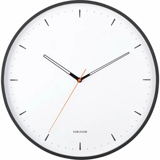 Karlsson 5940BK dizajnové nástenné hodiny 40 cm