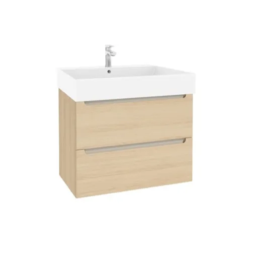 Kúpeľňová skrinka s umývadlom Naturel Stilla 80x60x45 cm dub vincenza mat STILLADV08057U2