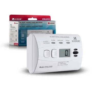 Kidde 10LLDCO detektor CO (odolný voči vlhkosti)