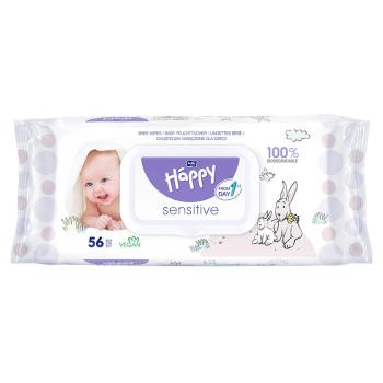 BELLA HAPPY Baby sensitive detské vlhčené obrúsky 56 kusov