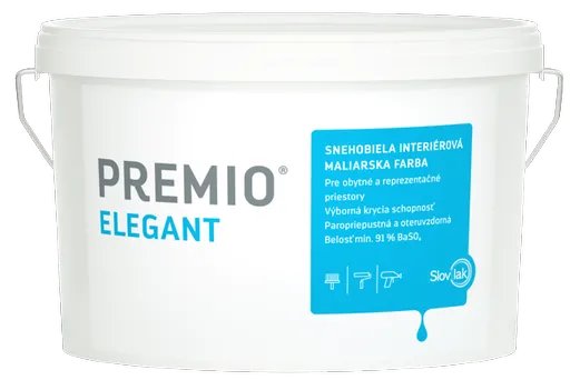 PREMIO ELEGANT - Snehobiela interiérová farba biela 25 kg