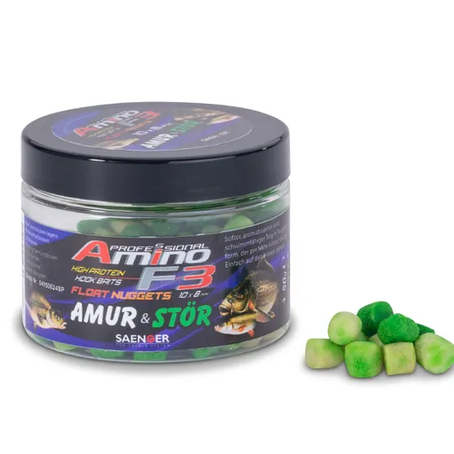 Saenger pávajúce nugetky amino f-3 mini 8x6 mm 50 g - rybia múka
