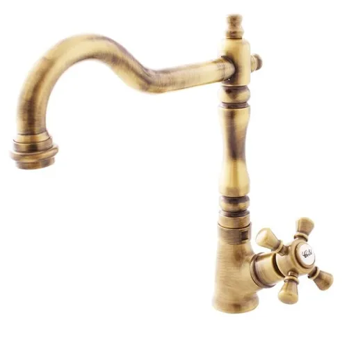 RAV SLEZÁK Morava umývadlová batéria na 1 vodu stará mosadz mk394/8sm MK3948SM