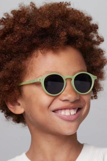 Slnečné okuliare IZIPIZI IZIPIZI JUNIOR SUN #d Pear zelená farba, #d