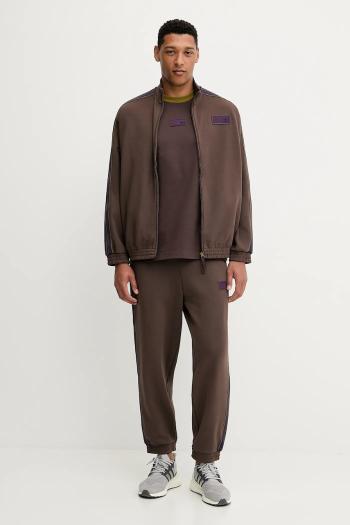 Tepláková súprava EA7 Emporio Armani hnedá farba, AF12660.7X000392
