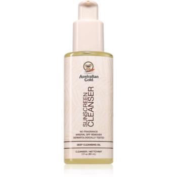 Australian Gold Sunscreen Cleanser odličovač na tvár 89 ml