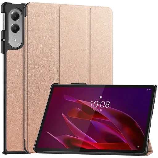LEATHER Zaklápací kryt pre Lenovo Yoga Tab 11.1 ROSE GOLD