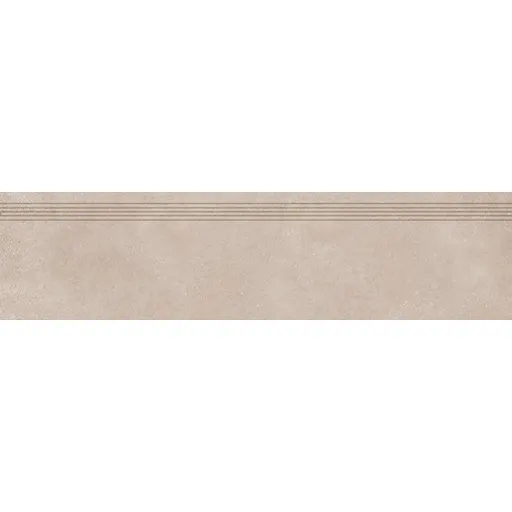 Schodovka Rako Betonico tmavo béžová 30x120 cm mat DCPVD794.1