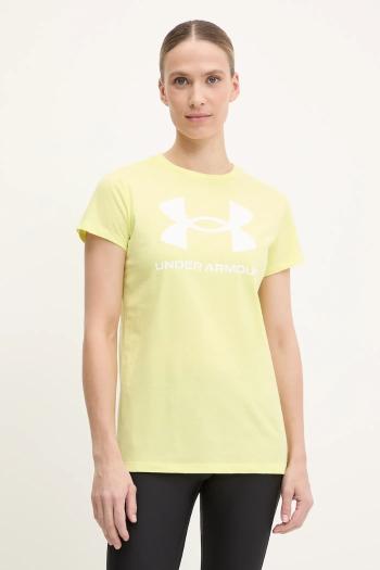 Tričko Under Armour dámsky, zelená farba