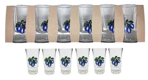 MAKRO - Sada pohárov 6ks slivka