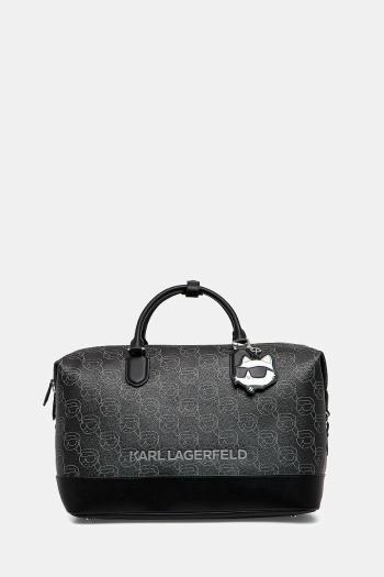 Taška Karl Lagerfeld čierna farba, A2W30189
