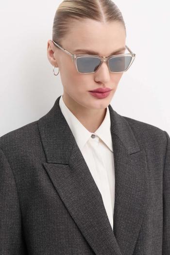 Slnečné okuliare Saint Laurent dámske, béžová farba, SL 737 MICA THIN