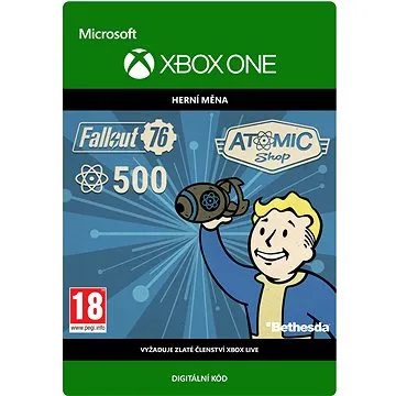 Fallout 76: 500 Atoms – Xbox Digital (7LM-00061)