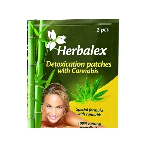 Herbalex Detoxikačné náplasti s konopou 2ks