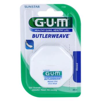 G.U.M Butlerweave voskovaná dentálna niť 55 m