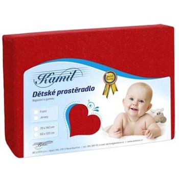 Bellatex Detské froté – 60 × 120 cm – červená (1168)