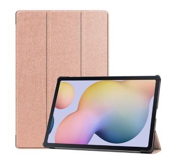 Samsung Galaxy Tab S7 Plus 12.4 / Tab S7 FE 12.4 / Tab S8 Plus 12.4, mappa tok, vörösarany