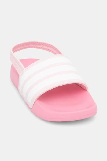 Sandále adidas ADILETTE ESTRAP ružová farba, JR5331
