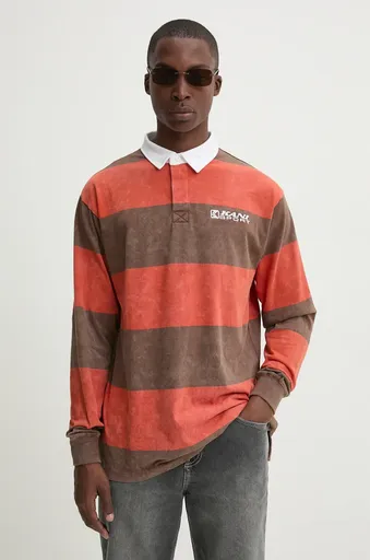 Bavlnené tričko s dlhým rukávom Karl Kani