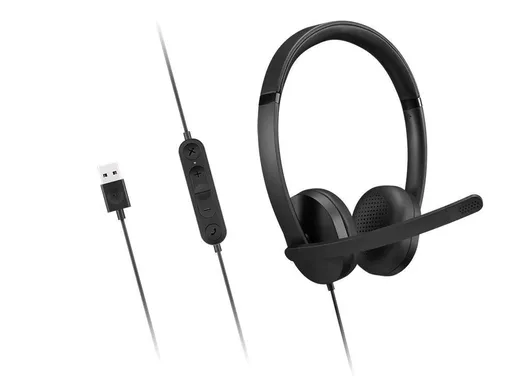 LENOVO slúchadlá USB-A Wired Stereo Headset Gen 2