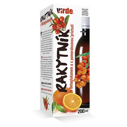 VIRDE Rakytník sirup 200 ml