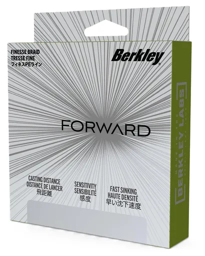 Berkley splietaná šnúra forward low-vis green 300 m - 0,26 mm 15,4 kg