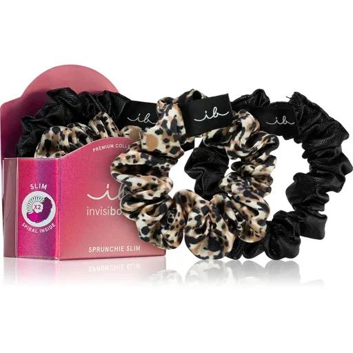 invisibobble Sprunchie Slim Leo is the New Black gumičky do vlasov 2 ks 2 ks