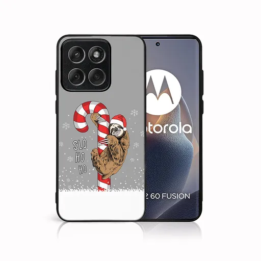 MY ART Kryt s vianočným dizajnom Motorola Edge 60 / Edge 60 Fusion CANDY (076)
