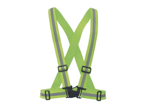 REFROX Reflexný elastický kríž HV žltá