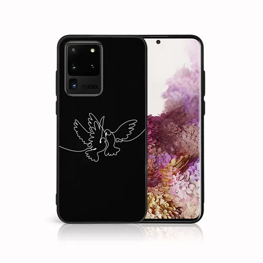 MY ART Ochranný kryt pre Samsung Galaxy S20 Ultra WHITE DOVE (195)