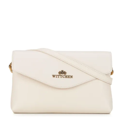 Dámska crossbody kabelka z prírodnej kože – klasická elegancia 101-4E-610-0