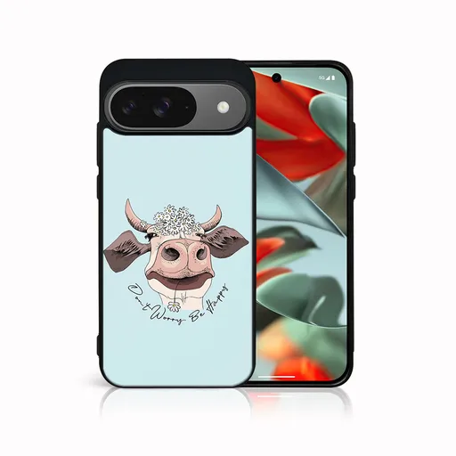 MY ART Ochranný kryt pre Google Pixel 9 HAPPY COW (181)
