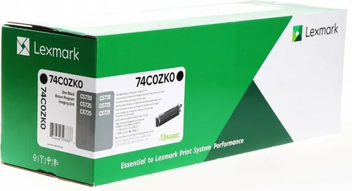 Lexmark 74C0Z10 čierna (black) originálna valcová jednotka