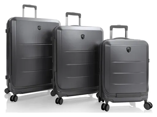 Sada cestovných kufrov Heys EZ Fashion S,M,L Charcoal