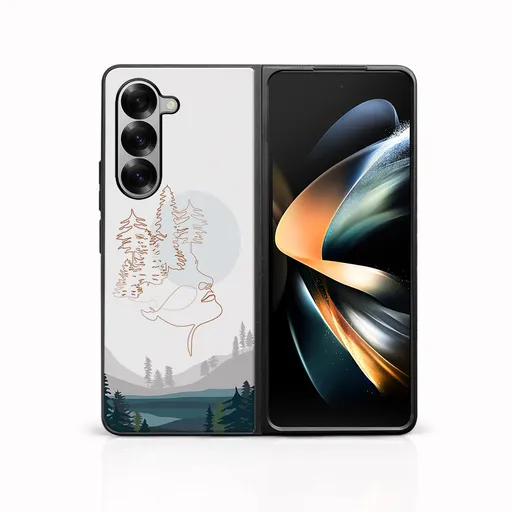 MY ART Ochranný kryt pre Samsung Galaxy Z Fold6 5G LAKE (192)