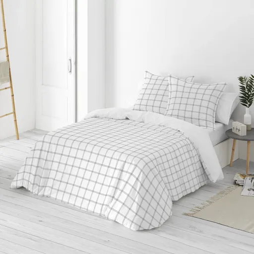 Bavlnená poteľná bielizeň Emile s kockovanou potlačou