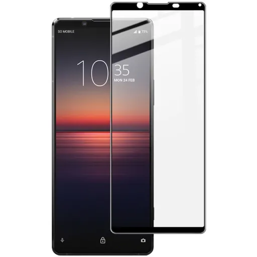 3D Tvrdené sklo Sony Xperia 1 II čierne