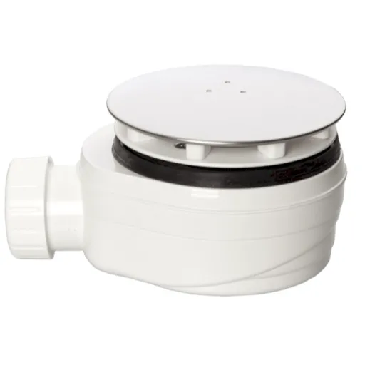 Sifón Optima k sprchovej vaničke priemer 90 mm, nízky chróm ESLIMCR90