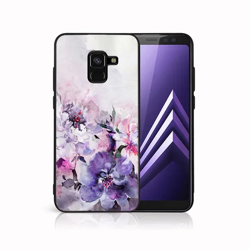 MY ART Ochranný kryt pre Samsung Galaxy A8 2018 (A530) PEONIES (156)