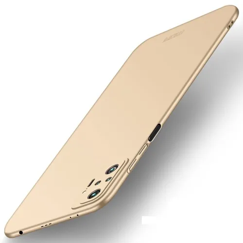MOFI Ultratenký obal Xiaomi Redmi Note 10 Pro zlatý
