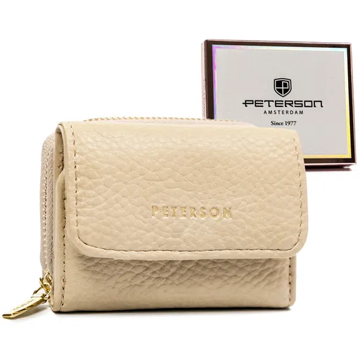 Malá, elegantná dámska peňaženka z ekologickej kože - Peterson